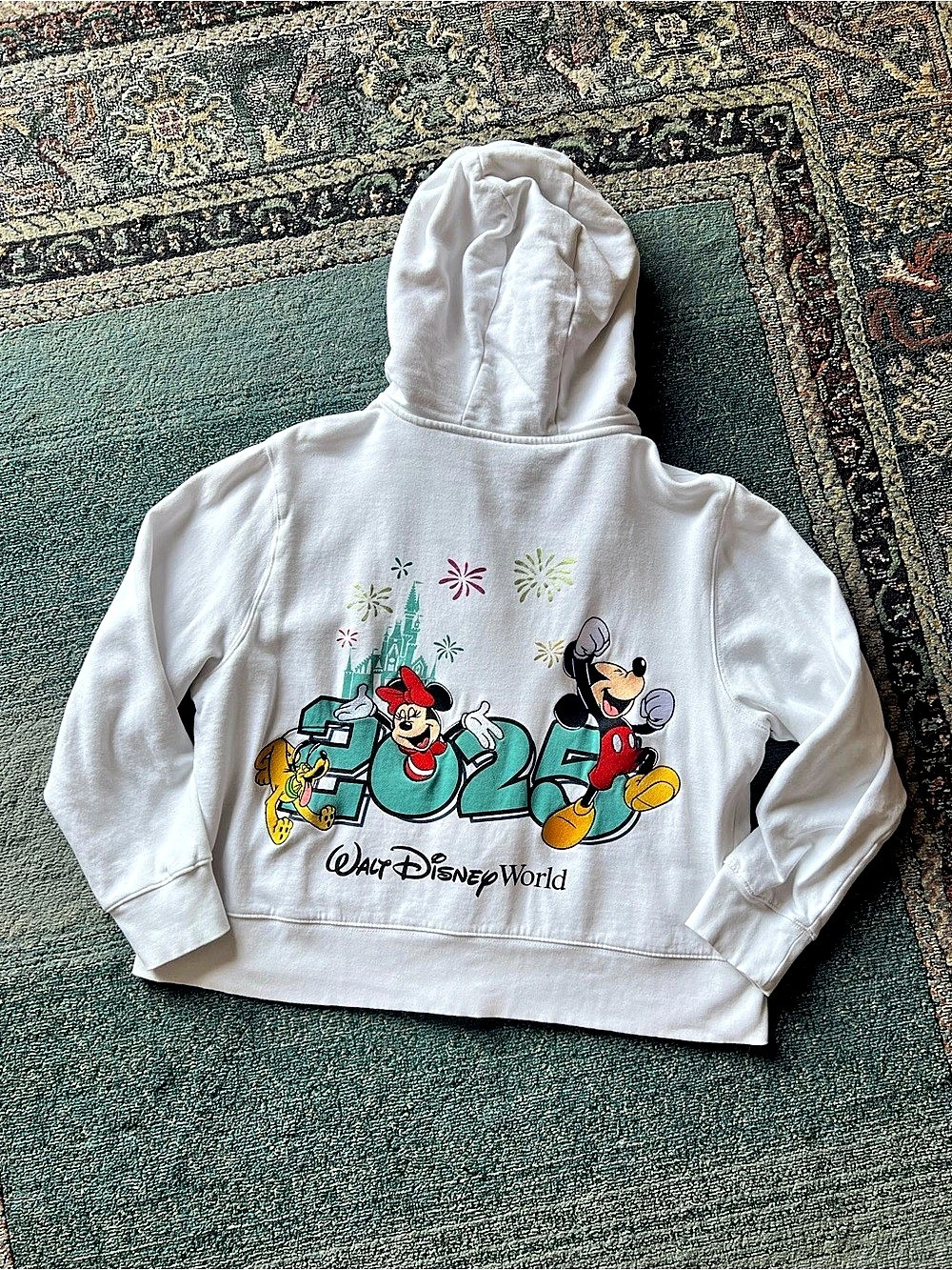 Walt Disney World 2025 Mickey and Friends Zip-Up Hoodie Walt World 2025
